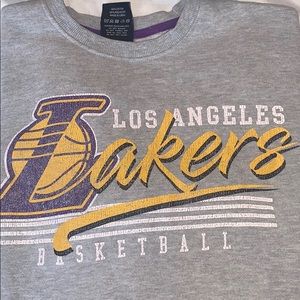Vintage long sleeve Lakers sweater